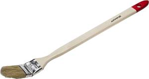 STAYER UNIVERSAL, 38 мм, 1.5″, светлая натуральная щетина, деревянная ручка, все виды ЛКМ, радиаторная кисть (0111-38)