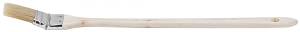 Кисть радиаторная, натуральная светлая щетина, деревянная ручка 1,5" (38 мм) FIT